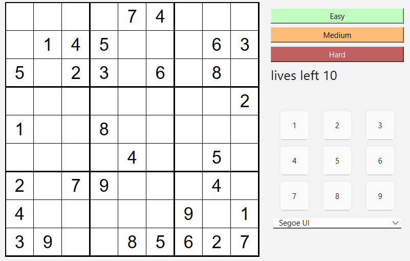 Zudoku game example